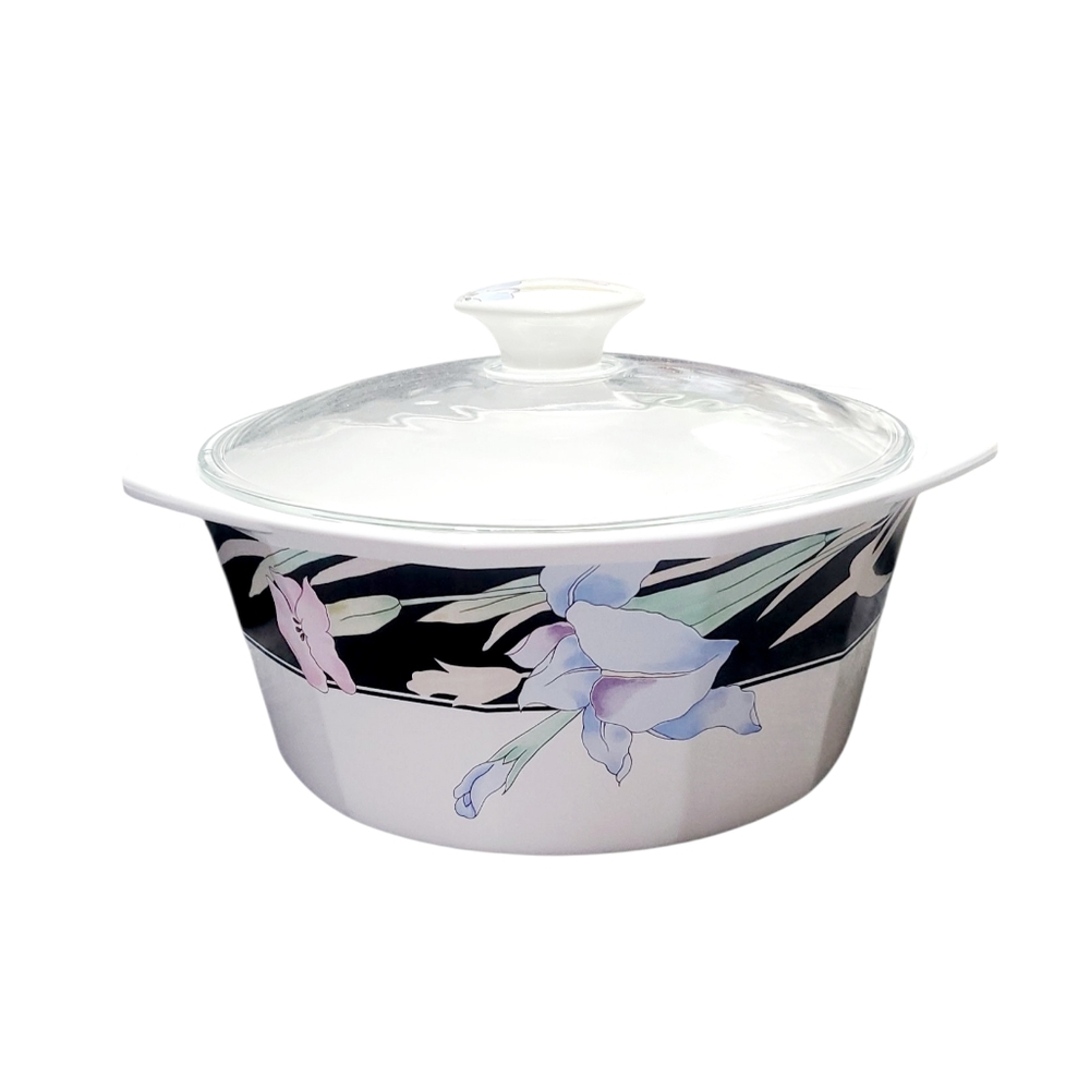 Mikasa FIRE & ICE AA004 Charisma Black 2.25 Quarter Coverage Casserole Japan